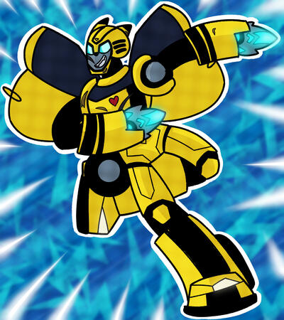fullbody, mecha
